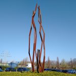 Stahltour zu den Skulpturen von Robert Schad in Gröpelingen