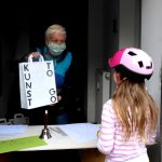 Kunst to go im Kinderatelier Roter Hahn