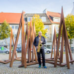 Finissage und Stahltour zu den Skulpturen von Robert Schad in Gröpelingen
