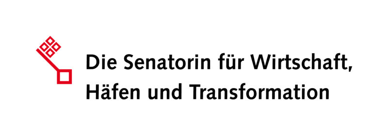 Logo der Senatorin für Wirtschaft , Häfen und Transformation