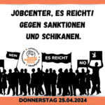 Kundgebung-Protest: Jobcenter, es reicht!